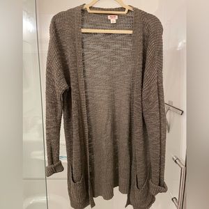 Target (Mossimo) Olive Green Cardigan Medium